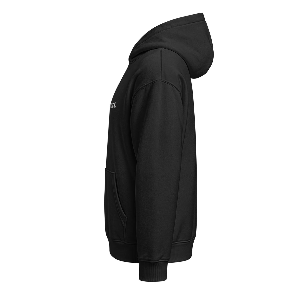 Sweat à capuche TIMI NICK. - noir - profil