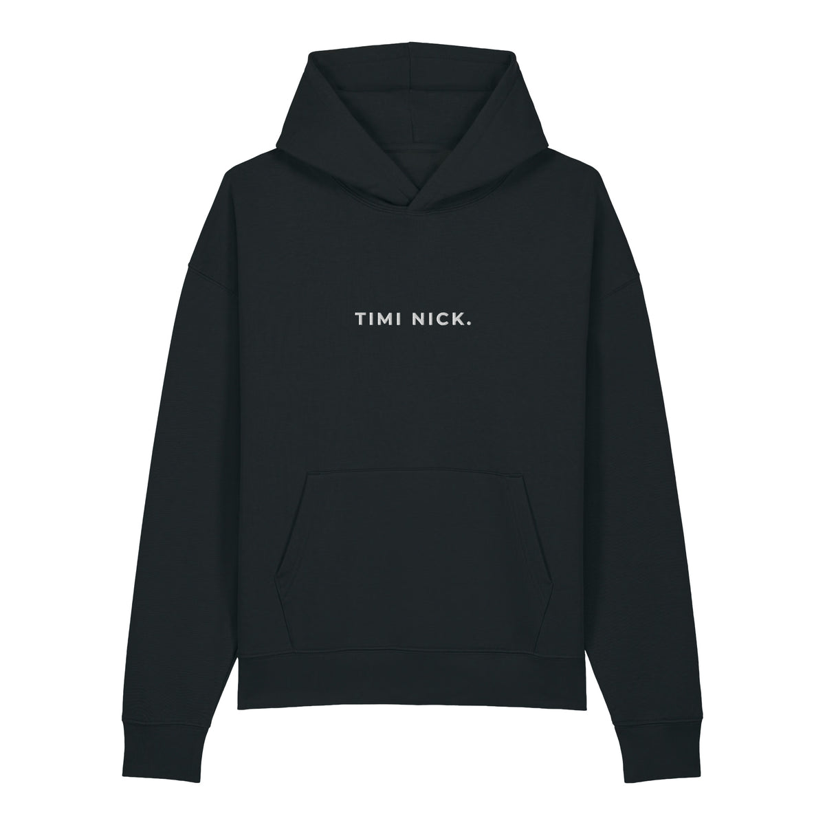 Sweat à capuche TIMI NICK. - noir - vue de face