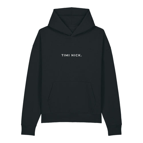 Sweat à capuche TIMI NICK. - noir - vue de face